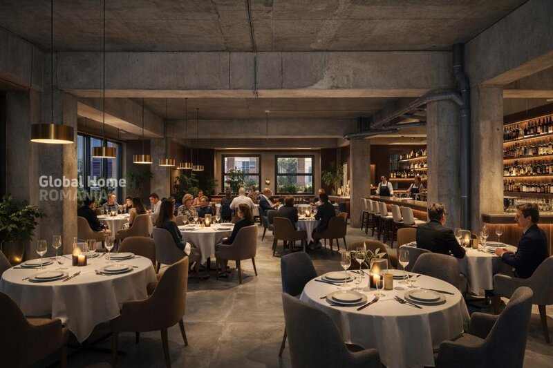 Obor, Avrig Park, spatiu comercial 105 mp + terasa 25 mp, vitrina 6 ml.