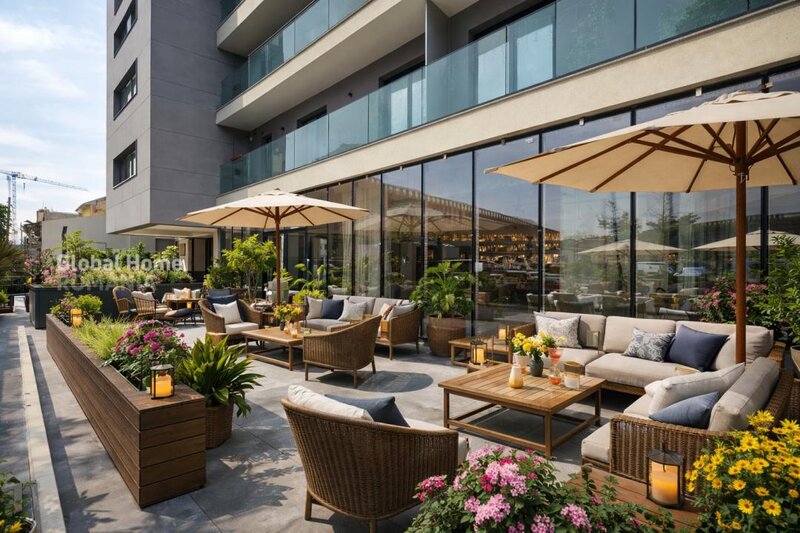 Obor, Avrig Park, spatiu comercial 105 mp + terasa 25 mp, vitrina 6 ml.